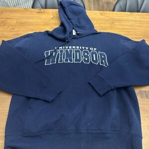 Jerzees Navy University Hoodie